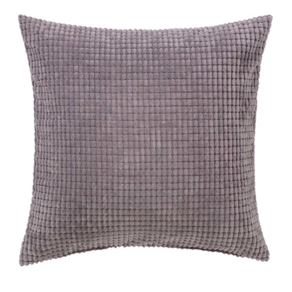 IKEA Gullkloca Chenille Pillow Cover (Gray) NWT